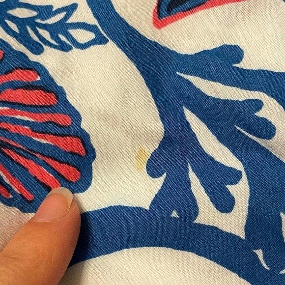 Lilly Pulitzer Scales and Tails Babydoll Dress 2 - Picture 6 of 9